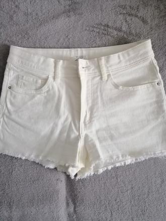 Nenosené riflove kratase, h&m,152