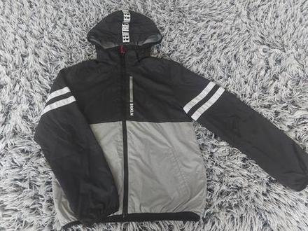 Prechodná bunda s flísom č.146/152, h&m,146