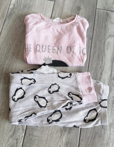 Pyžamko s tučniakmi - 110/116, 116