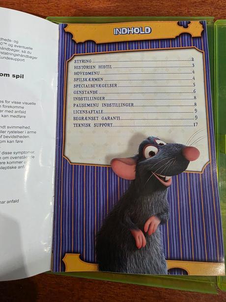 Xbox 360 hra - ratatouille- dansky jazyk,