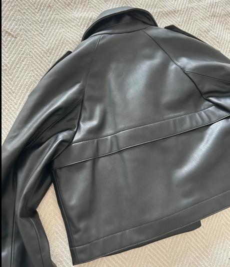 Zara skrátený trenčkot, zara,l / m