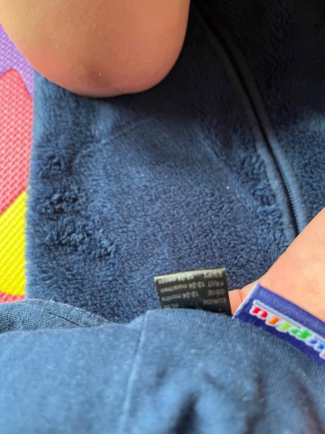 Teplý plyšový overal vel.92, lupilu,92