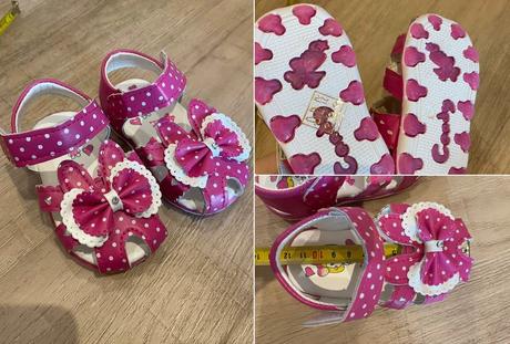 Sandálky číslo 16, <17