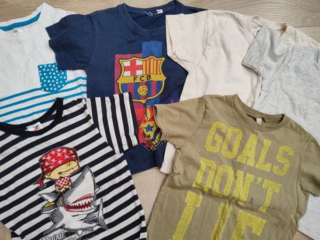 Balík tričiek 98/104, 86–98