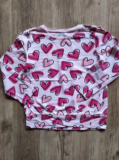 Mikina so srdiečkami., sinsay,140