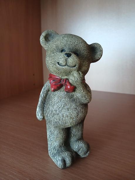 Keramický stojací medvedík 13,5 cm,