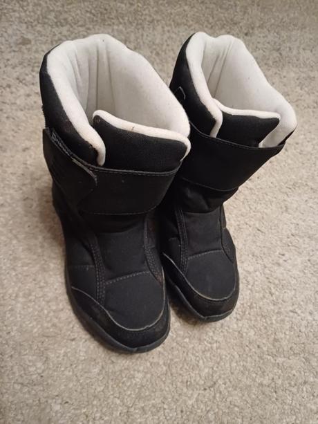 Detské čižmy čierne, quechua,32