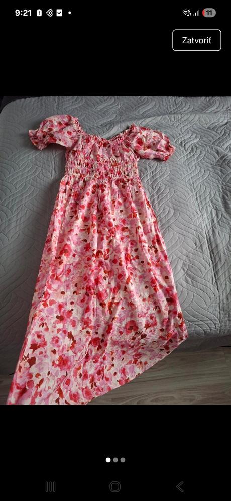Dlhé saty hm, h&m,xs