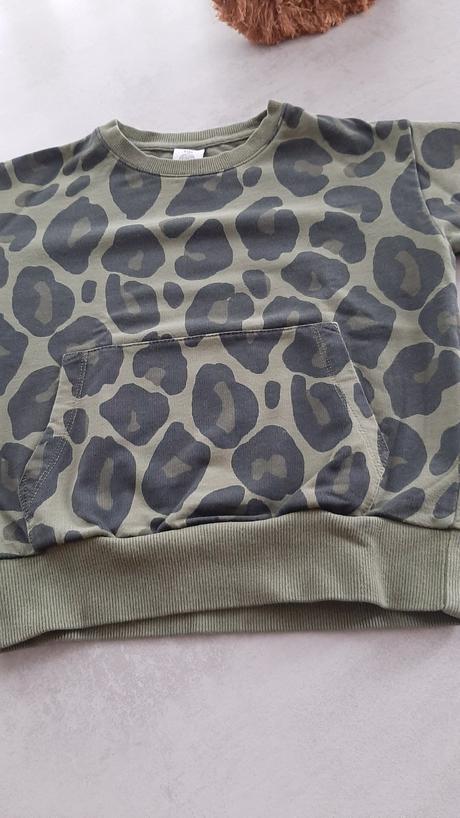 Mikina s gepardím vzorom, lindex,98