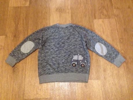 Autíčková mikina, next,110