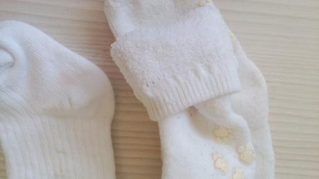 3 ks ponozky biele, 18