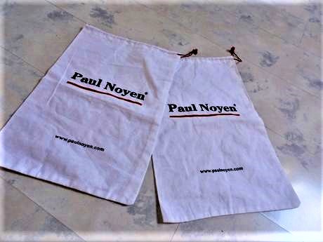 Plátenné vrecká / 2 ks - obal na topánky, 