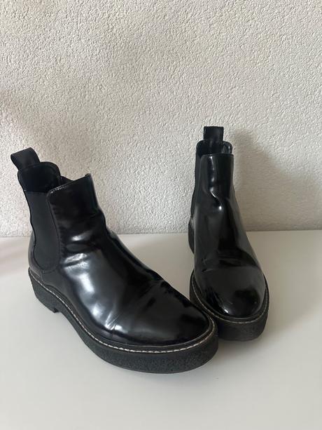 Prechodne clenkove cizmy, bershka,39