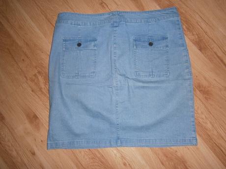 Riflova strečova sukna, bonprix,42