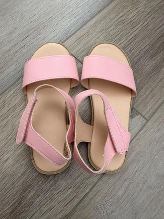 Letné sandálky h&m ružové 29, h&m,29