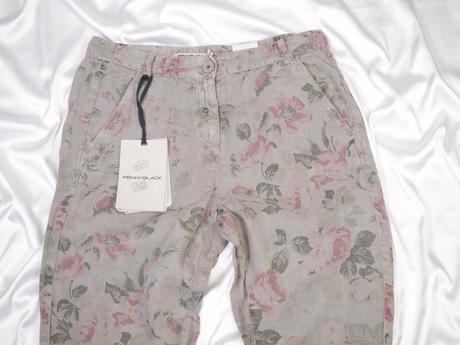 Luxusné ľanové nohavice pennyblack, 36