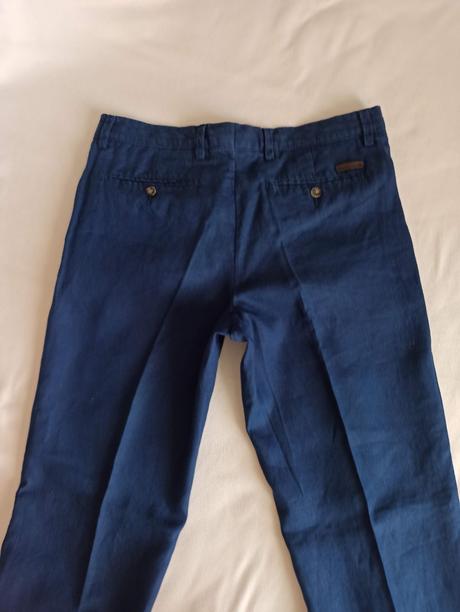 Ľanové nohavice, c&a,m