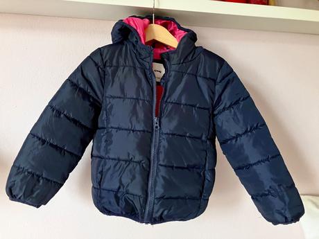 Zimná bunda 104 modrá, sinsay,104