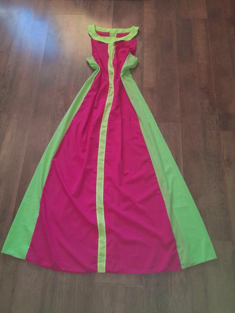 Letné maxi šaty, l