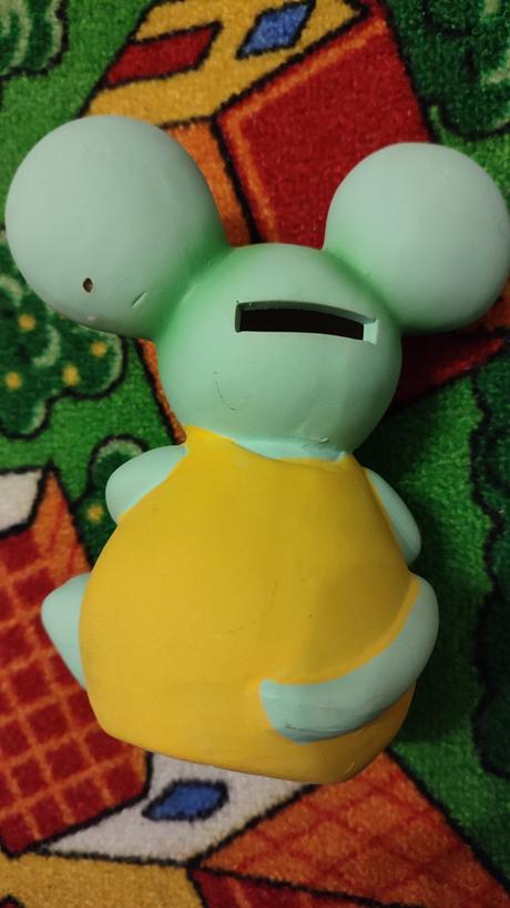 Myška keramická pokladnička, 