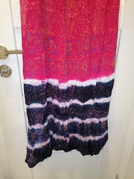 Dámske batikované indické šaty, 