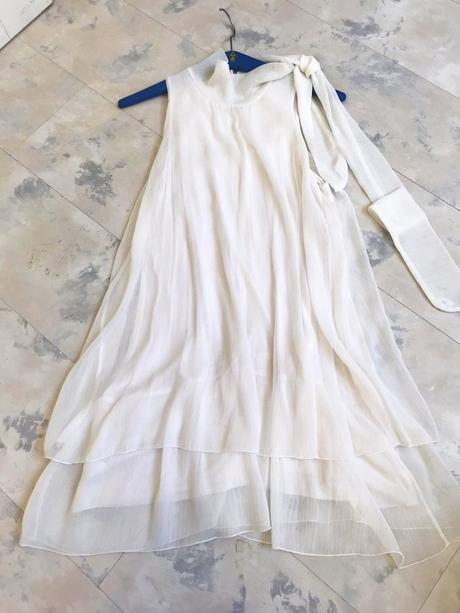 Dlhší vrstvený top/tunika, l