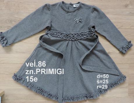 Šatočky veĺ.86, primigi, primigi,86