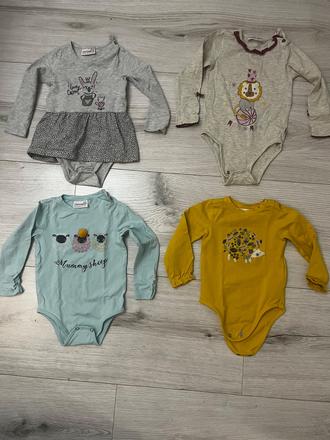 Balík neobyčajným body s dlhým rukavom, coccodrillo,86