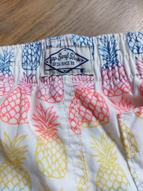 Plavky sortky ananas gap 92/98, gap,92