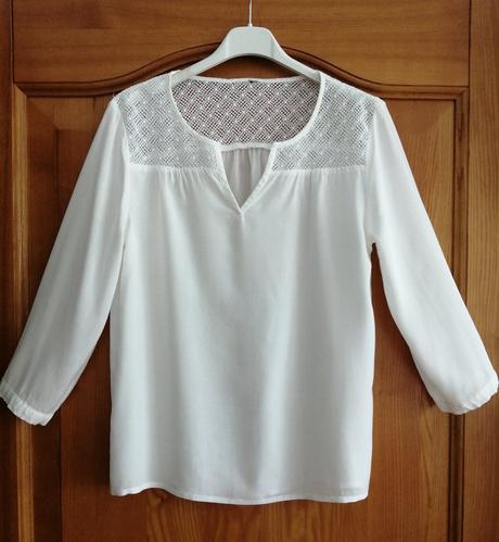 Pekná pohodlná blúzka s 3/4 rukávom, only,36