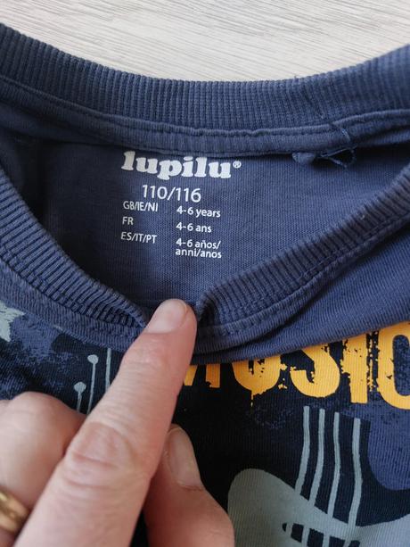 Pyžamo 2x 110/116, lupilu,110