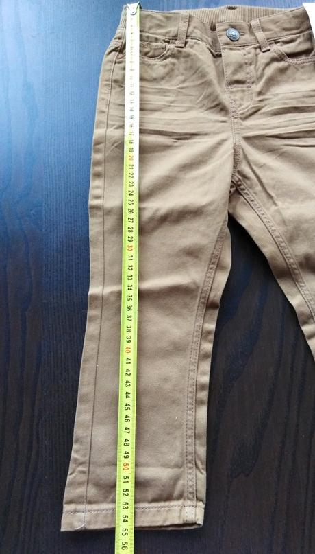 Hnedé nohavice, h&m,92