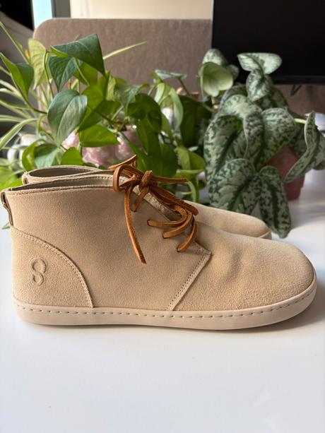 Shapen barefoot celoročné topánky berry vanilla,38, 38