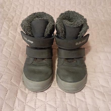 Chlapčenské zimné d.d.step kožené topánky č.28, d.d.step,28
