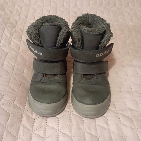 Chlapčenské zimné d.d.step kožené topánky č.28, d.d.step,28