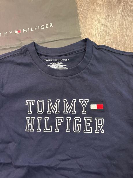 Tommy hilfiger chlapcenske tricko na 10-12 rokov, tommy hilfiger,140