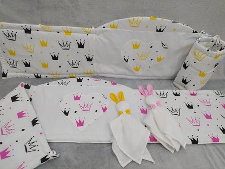 Mantinel do postieľky, šírka (cm): 40