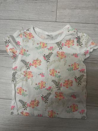 Krátkorukávové letné tričko, f&f,68