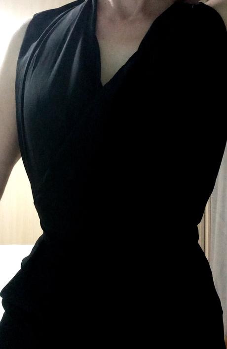 Čierny elegantný overal mango, mango,xs