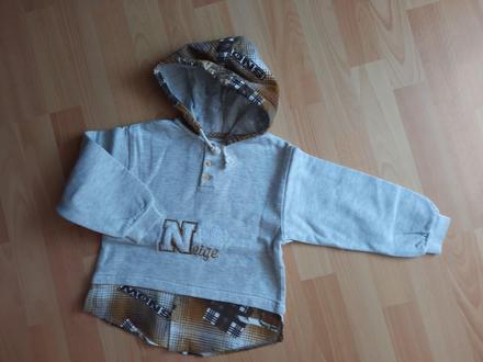 Chlapčenská mikina s kapucňou, damini,104