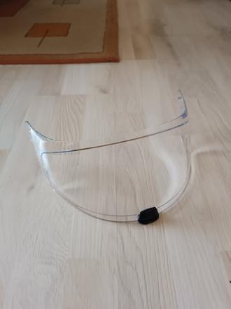 Číre plexi na motocyklovú helmu hjc - typ hj20m, 