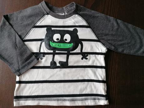 Tričko si zipsom, topomini,74