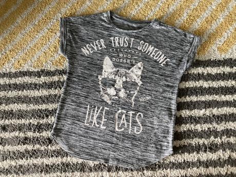 Mačičkové tričko 134/140, 134