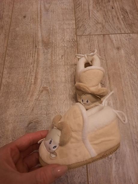 Teplé capačky 9-12 mes. 74-80, f&f,<17