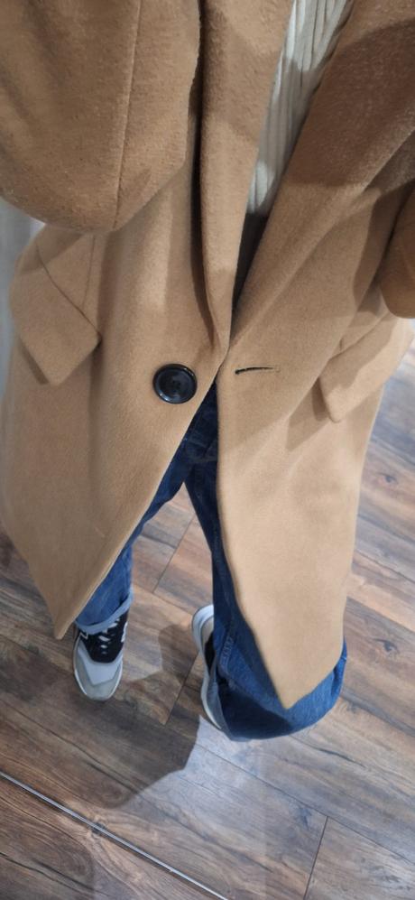 Kabát zara s vlnou 36/38, zara,s