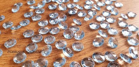 Diamantové konfety - balenie 100 kusov, 