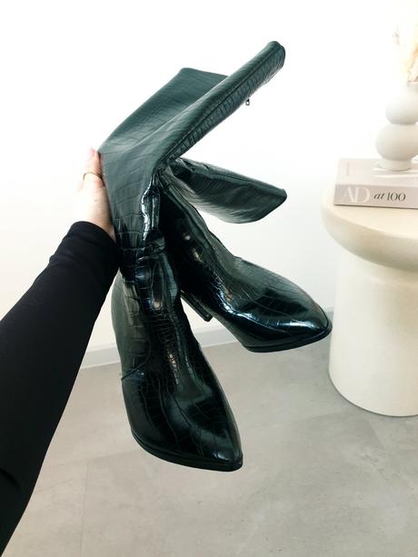 Čierne čižmy 40, 40