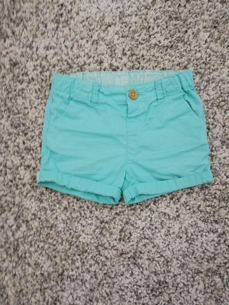 Šortky hm, h&m,86