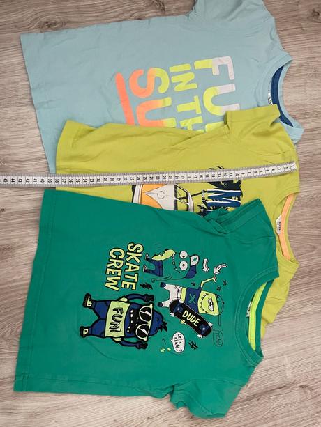 Tričká 3ks. 98/104, pepco,98