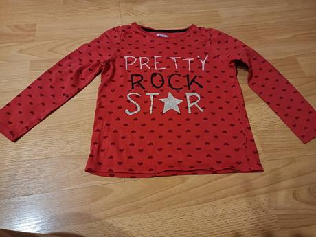 Dievčenské tričko s dlhým rukávom, f&f